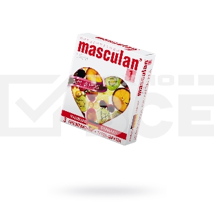 Презервативы Masculan Ultra 1 3 шт Тутти-Фрутти (Tutti-Frutti)