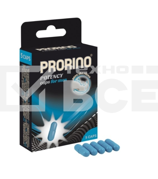 Капсулы ERO BLACK LINE PRORINO POTENCY CAPS FOR MEN 5 шт. арт. 78404