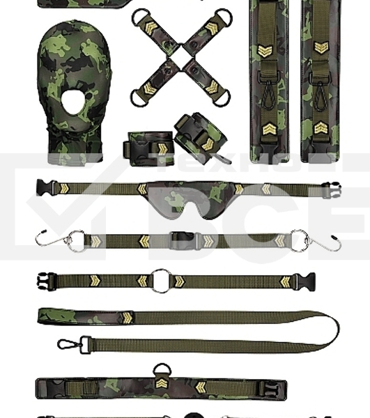 Армейский BDSM-набор Army Bondage