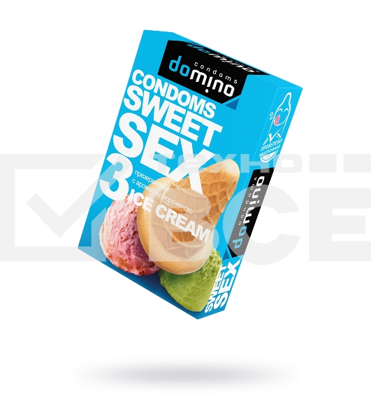 Презервативы Luxe DOMINOSWEETSEX, мороженое№3, 18 см
