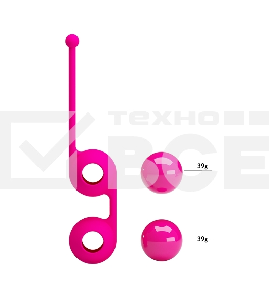 Вагинальные шарики на сцепке PrettyLove Kegel Tighten Up III