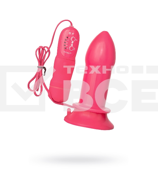 Анальная втулка TOYFA POPO Pleasure, TPR, розовая, 11,9 см