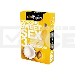 Презервативы Luxe DOMINOSWEETSEX, тропические фрукты№3, 18 см, фото4