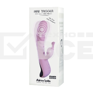 Вибростимулятор с клиторальным отростком компактный AD.Mini Trigger