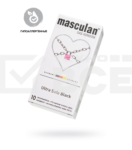 Презервативы Masculan Ultra 4,10 шт.Ультра прочные ШТ