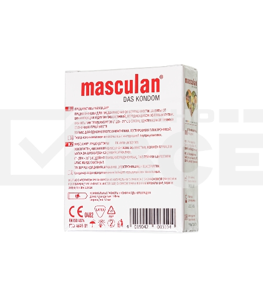 Презервативы Masculan Ultra 1 3 шт Тутти-Фрутти (Tutti-Frutti)