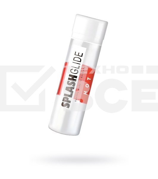 Возбуждающий лубрикант Splashglide HOT stimulative, на водной основе, 50 мл