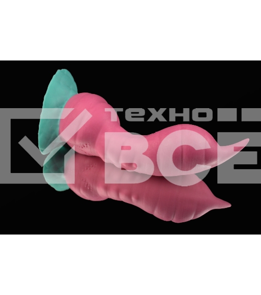 Розовый фаллоимитатор Крок Large - 26 см.