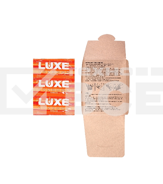 Презервативы Luxe КОНВЕРТ, Тропический шторм, тропические фрукты, 18 см., 3 шт. в упаковке